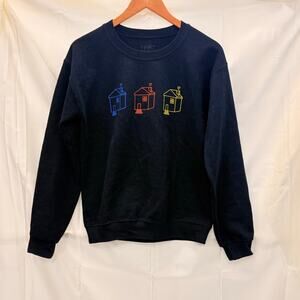 Harry‎ Styles 2022 Love On Tour 3 House Black Sweatshirt Size Small